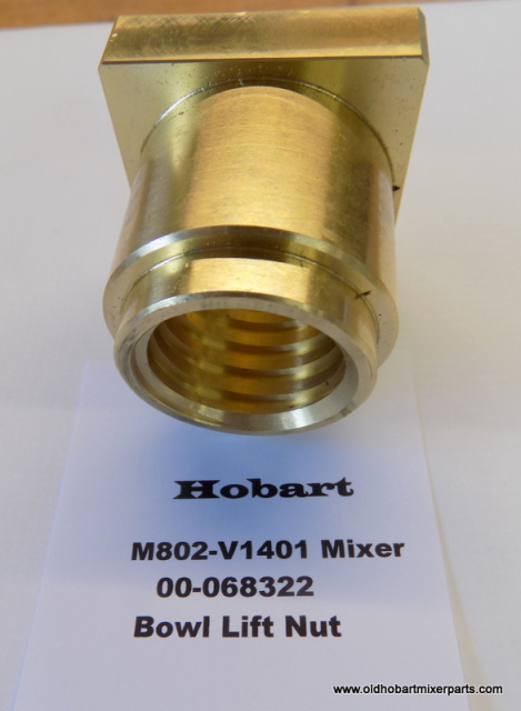 Hobart M802-V1401-Bowl Lift Nut 00-068322